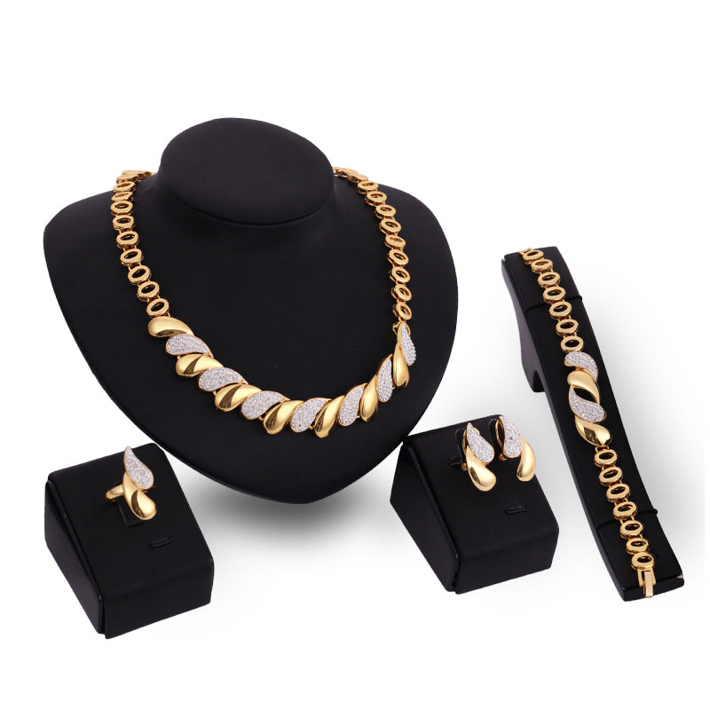 Stacey B's Gold Indian Jewelry Set