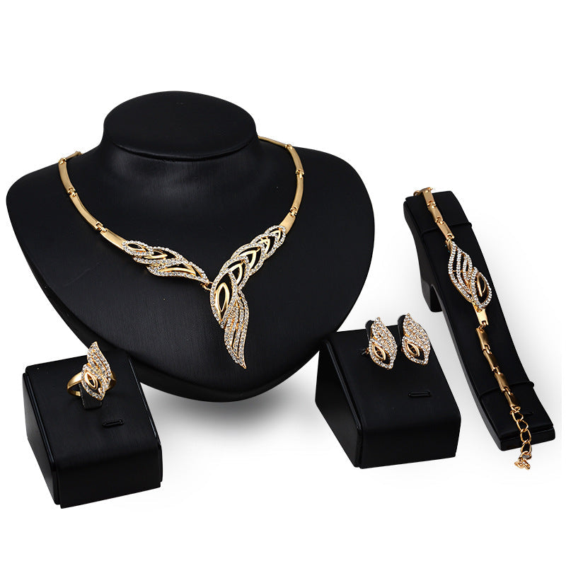 Stacey B's Gold Indian Jewelry Set