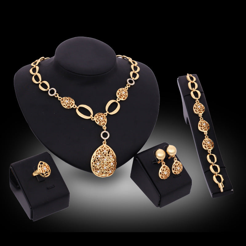 Stacey B's Gold Indian Jewelry Set