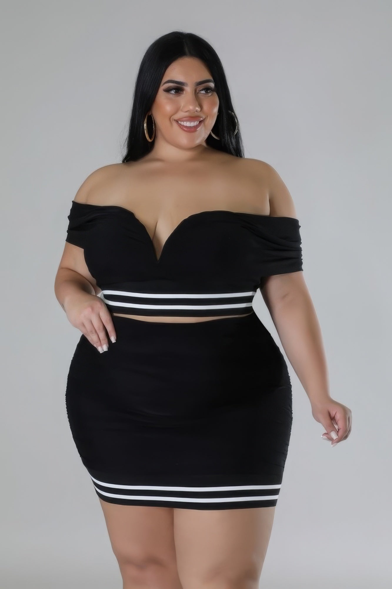 Stacey B's Stretch Skirt Set