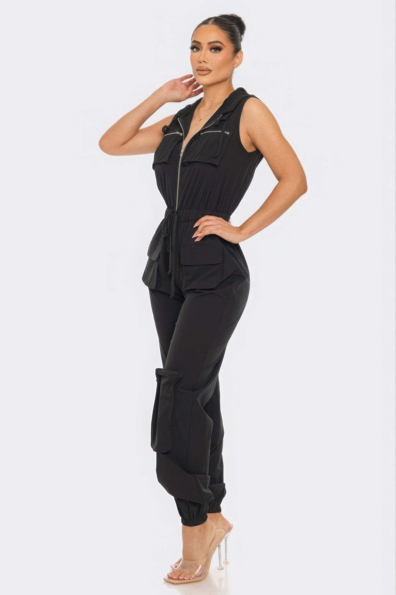 Stacey B's Cargo Jumpsuit