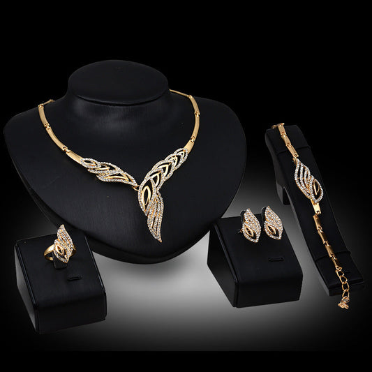 Stacey B's Gold Indian Jewelry Set