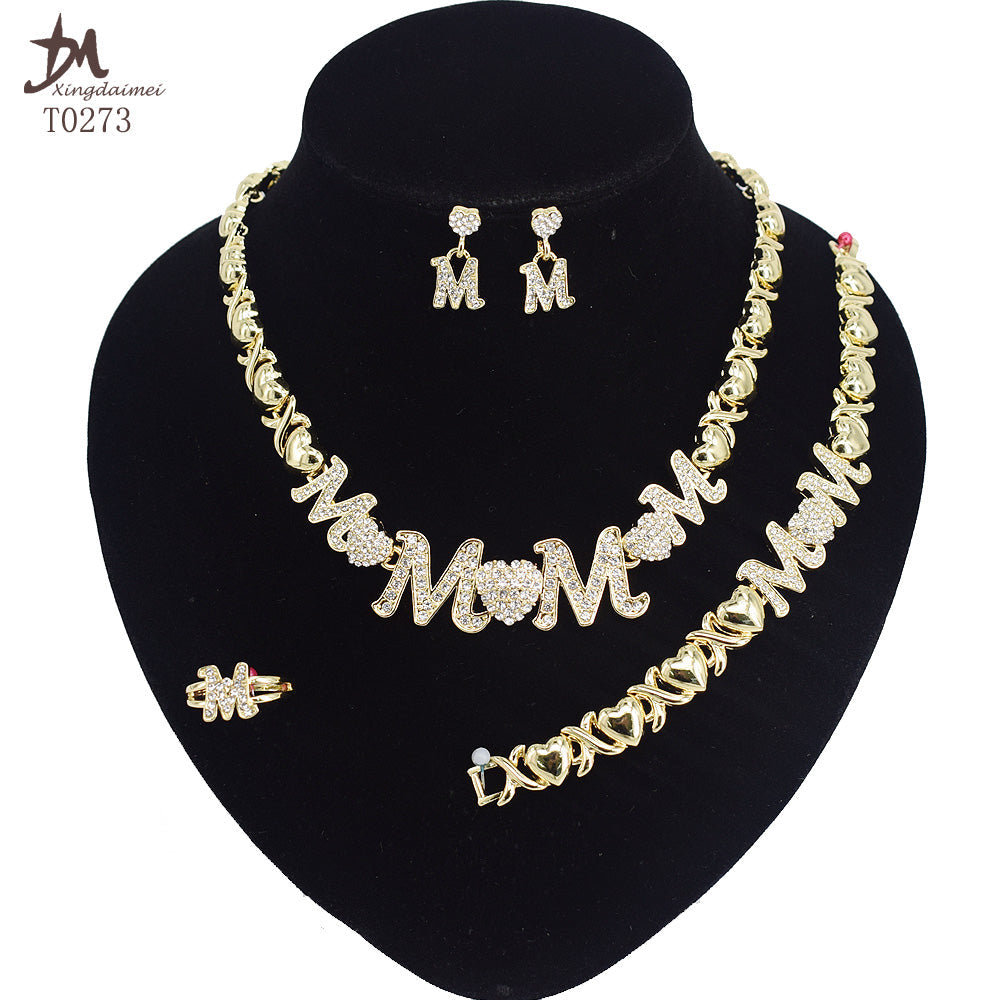 Stacey B's Gold-Plated Jewelry Set