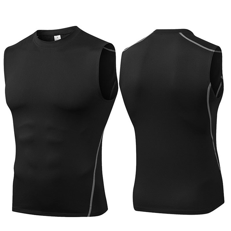 Stacey B's Men Compression Sport Tight Tank