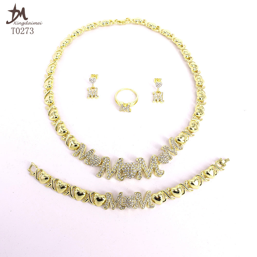 Stacey B's Gold-Plated Jewelry Set