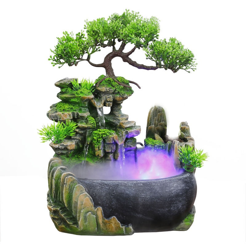 Stacey B's Feng Shui Waterfall Fountain