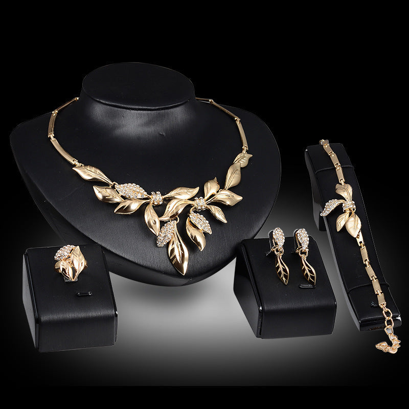 Stacey B's Gold Indian Jewelry Set